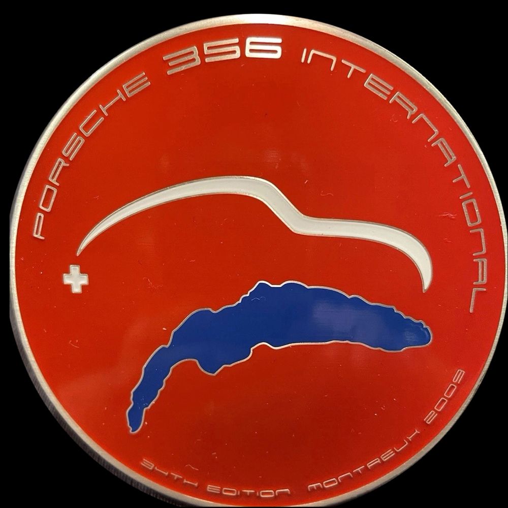 30th International Porsche 356 Meeting car badge